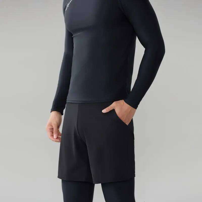 Snorkeling Swimsuit Split Men's Plus Size Jellyfish Suit Sunscreen Surfing Swimwear Quick Drying Diving Long Sleeved Pants Set