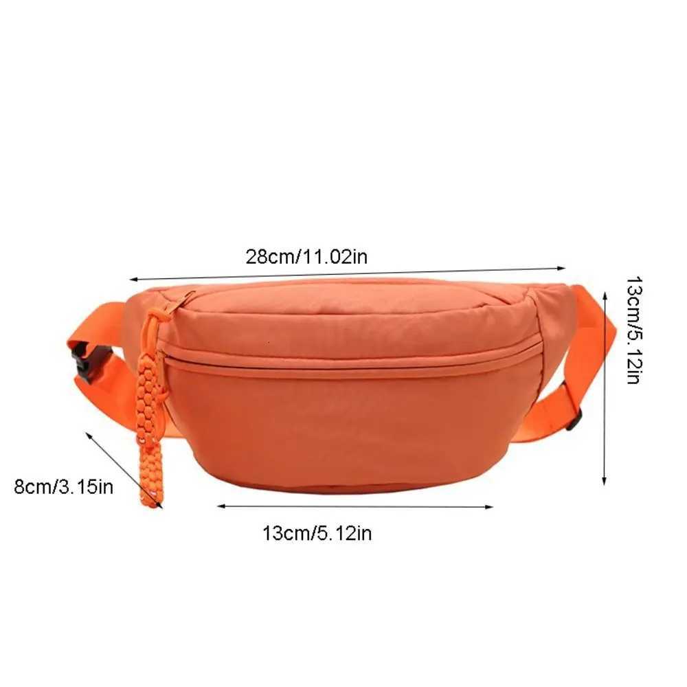 nylon Canvas Crossbody Bag Portable Zipper Korean Style Canvas Chest Bag Message Bag Shoulder Bag Waist Bag Sports Y250819