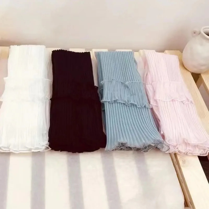 Summer Long Sunprotective Sleeves Sunscreen Breathable Mittens Lady Sun Protection Fingerless Thin Lace Mesh Arm Sleeve AntiUV 250811