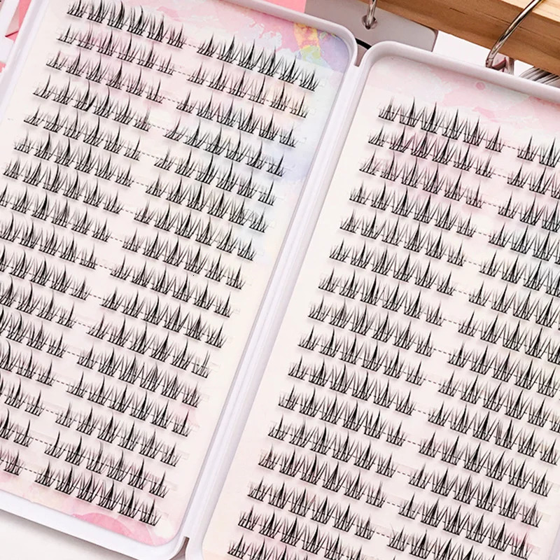 Large Capacity 384 pcs False Eyelashes Lash Cluster For Beauty 250811