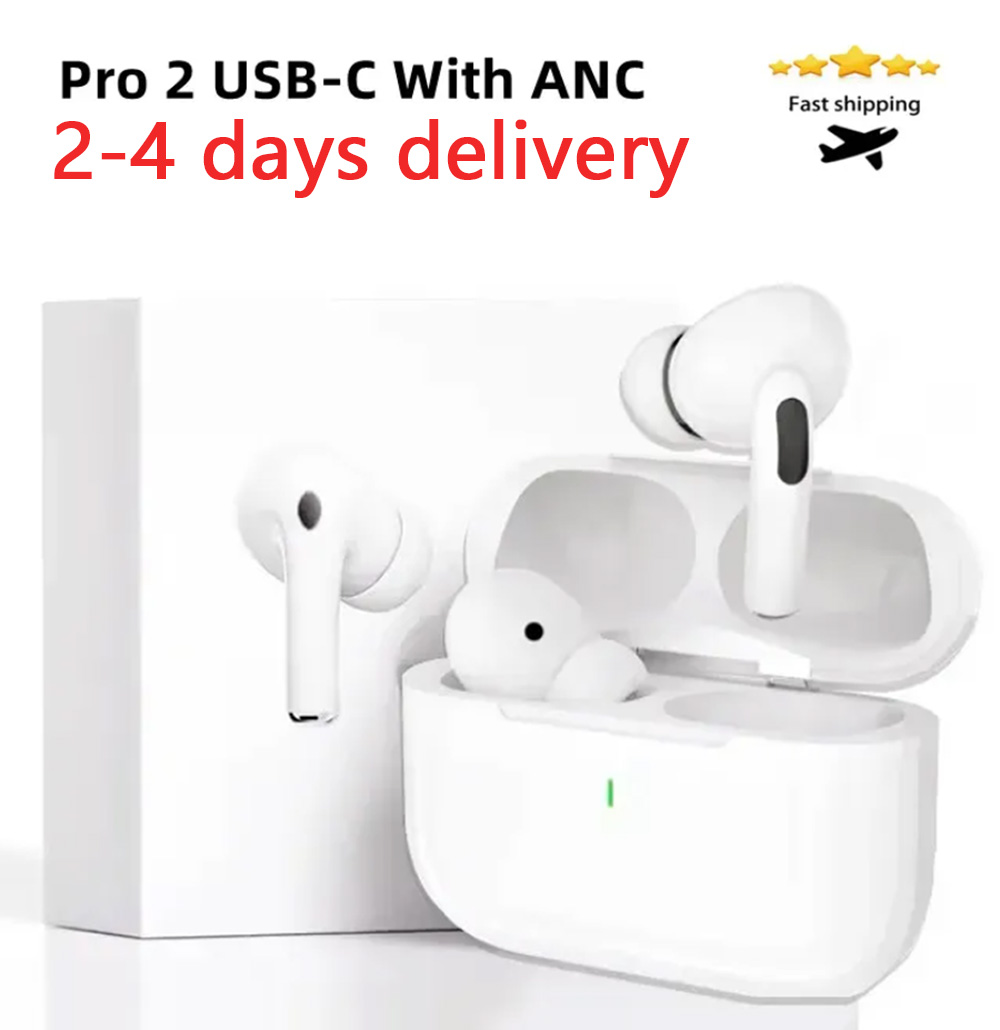 2024 Newest tws earbuds Pods 4th Gen With ANC earbuds Pro 2 anc USB C earphones wireless Bluetooth Headset USB-C charging port For Xiaomi iPhone Headphones pods 3rd 2nd