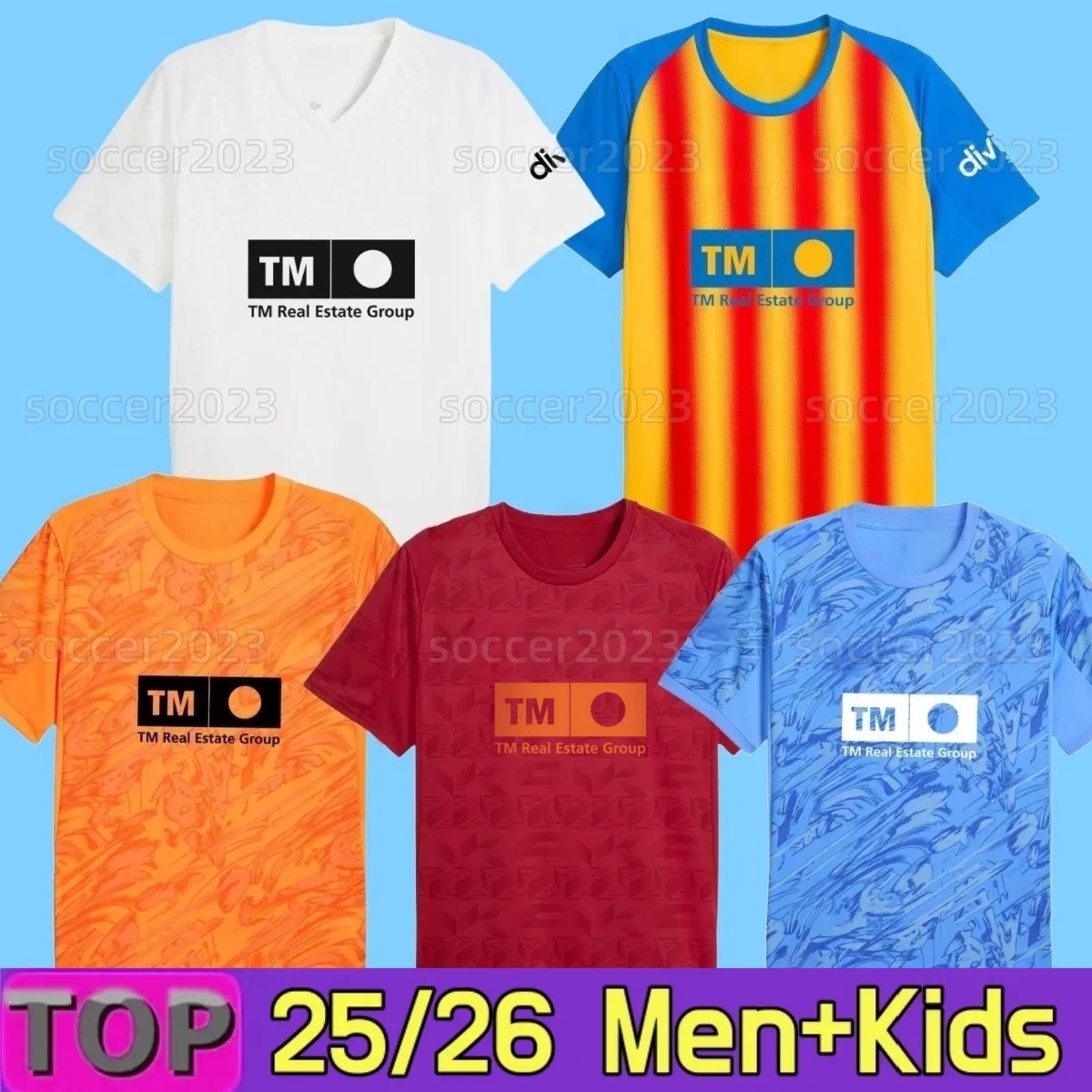 2025 2026 valencia cf soccer jerseys camisetas de futbol men kids kit Valencia football shirts 25 26 Home third kids kit camiseta vcf HUGO DURO GAYA MUSAH HUGO chemise