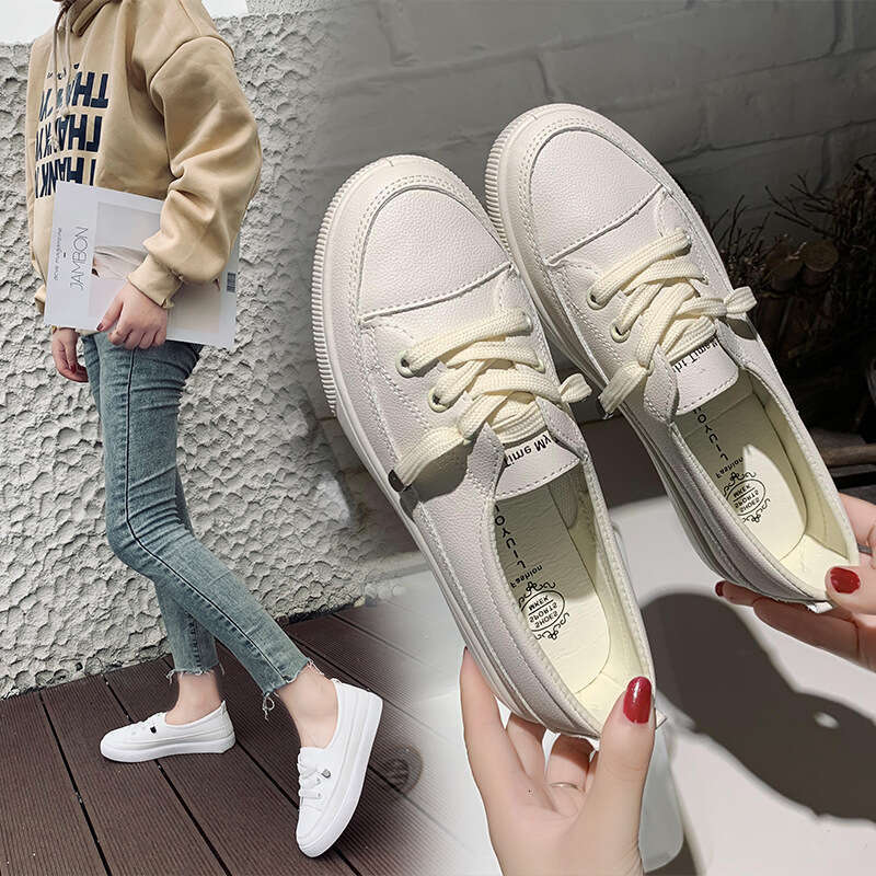 Summer New 2023 Trendy White Sneakers Personality Fashion Simple Casual Travel Women's Board Shoes