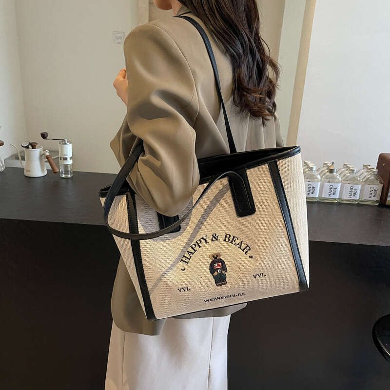Designer Large Capacity Bags Tote for Women Korean Style Autumn New Fashion Shoulder 2025 Niche High-End Underarm Bag