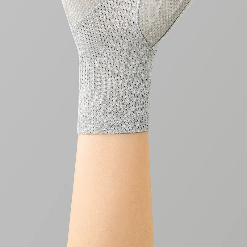 Womens Cotton Thin Touch Screen Riding Driving Outdoor Summer Autumn Fingerless Halffinger UV Protection Sunscreen Gloves 250811
