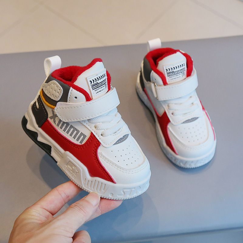 2025 Kids Sneakers Toddler Fashion Sport Boys Girls Running Leather Outdoor Walkfashion Kid Basketball Shoes Size 22 - 31 dh1922389