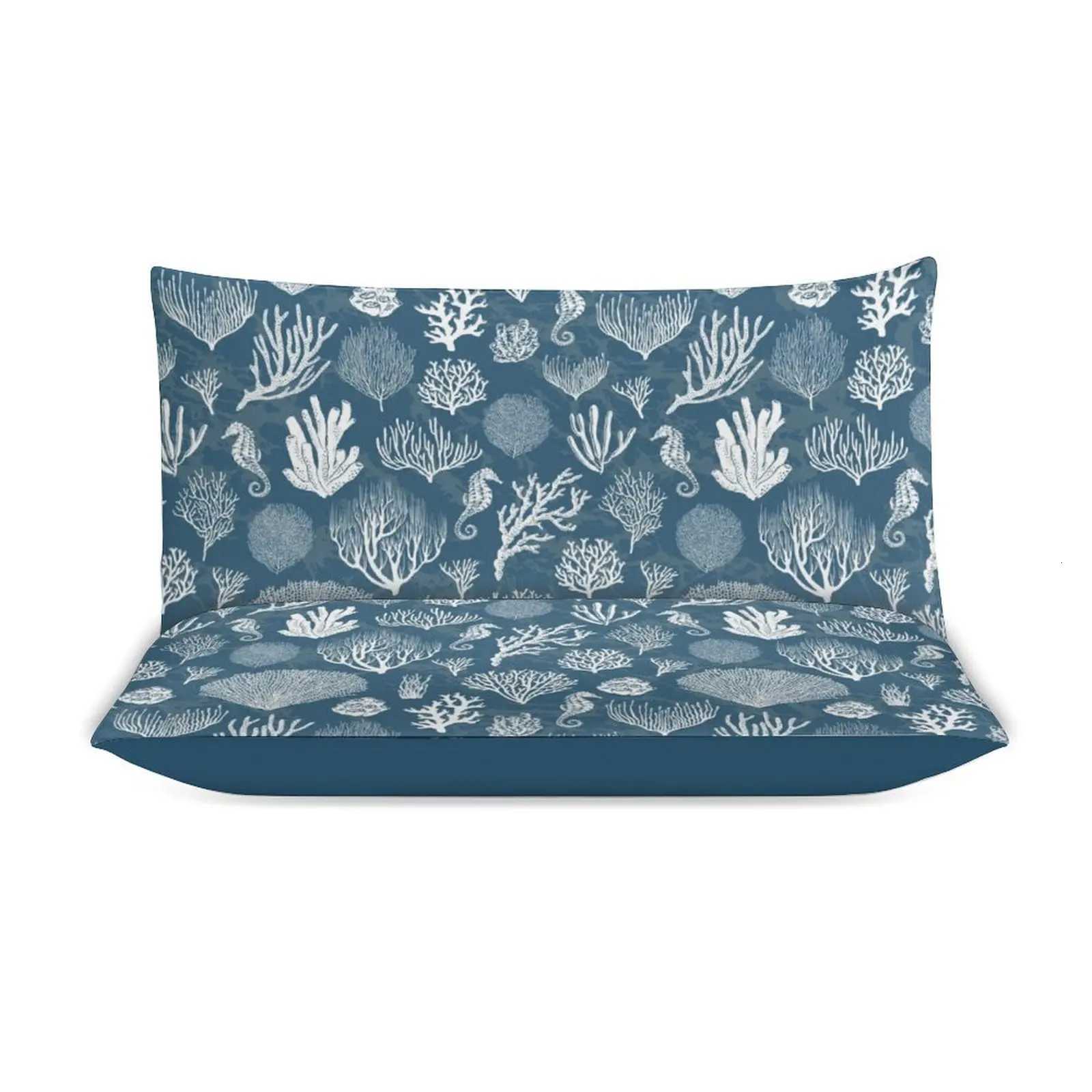 Dreamy Marine - style 3 - Piece Bedding Set Skin - friendly Fabric for a Cozy Sleep Space Y250819