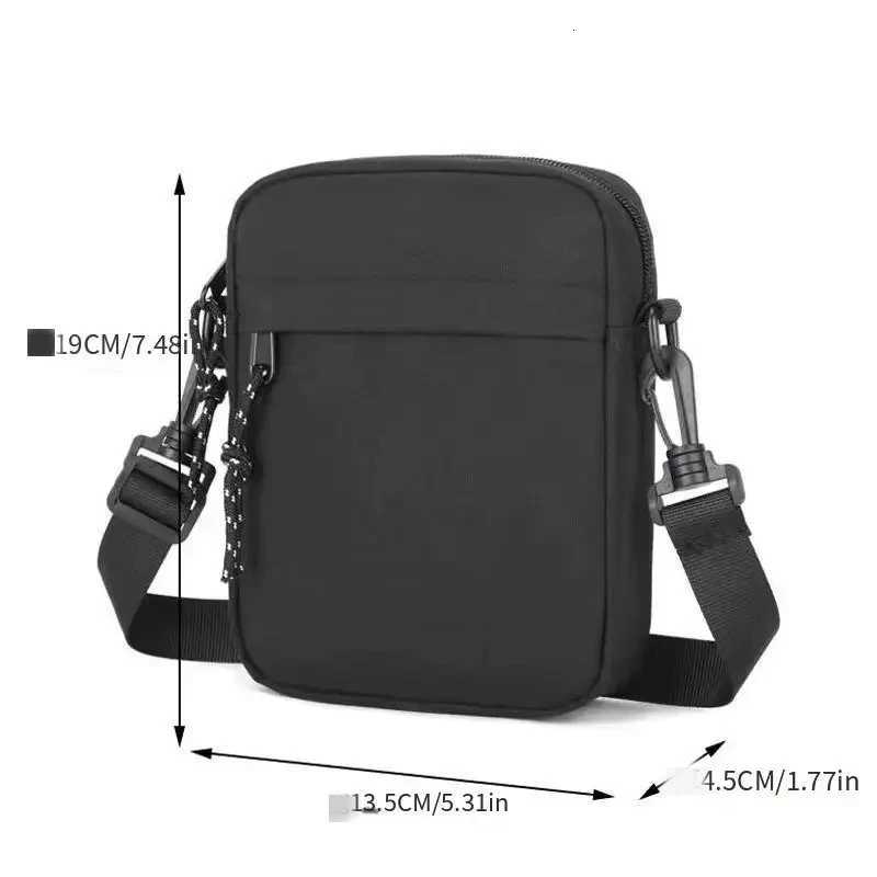 Outdoor Casual Canvas Crossbody Bag Unisex Mini Phone Sling Bag for Men And Women Y250819