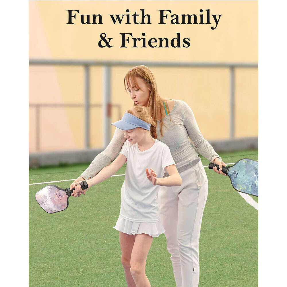 Fiber Matte Outdoor Sports Carbon Pickleball Racket Gift Set Pickle Ball