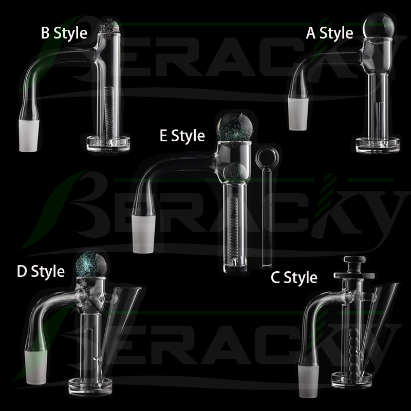 Beracky Full Weld Beveled Edge Control Tower Terp Slurper Quartz Banger Terp Slides/terp feeder Quartz Nails