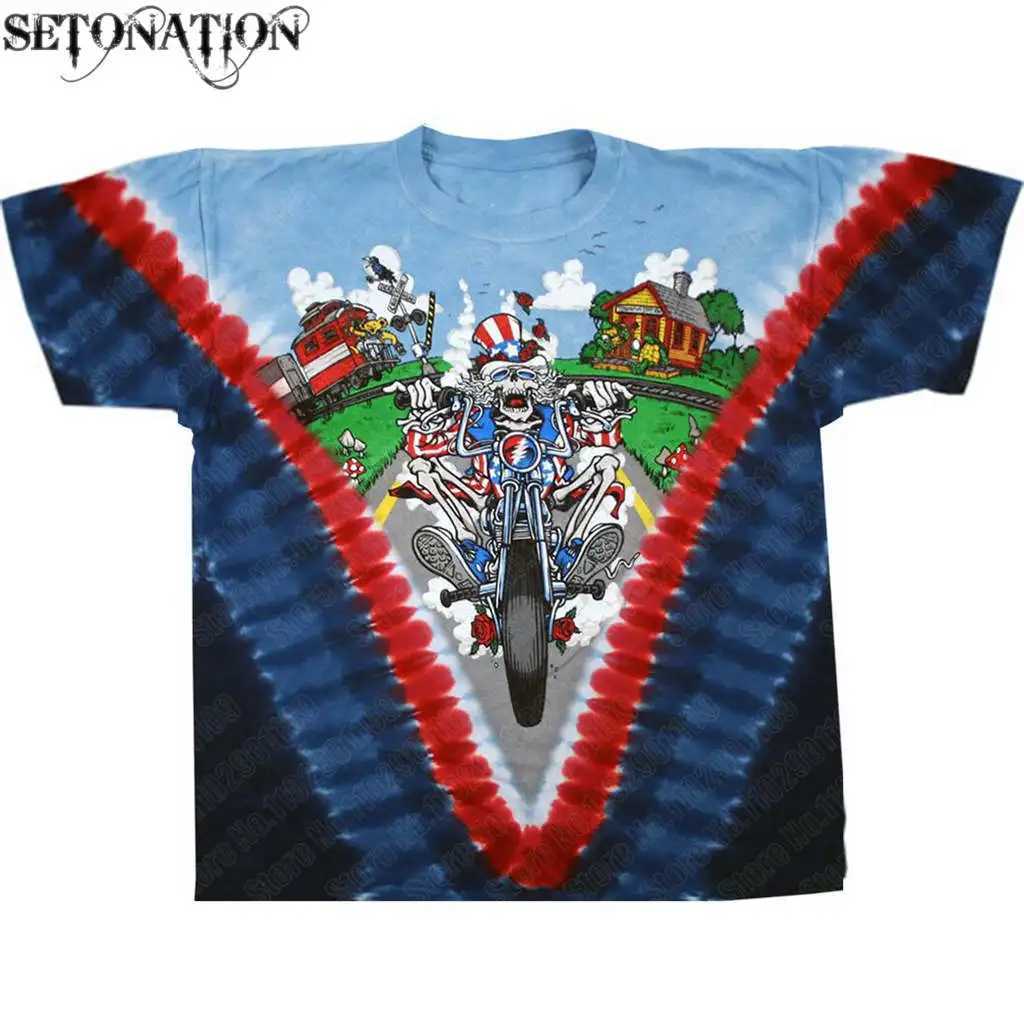 Gratefuling Dead Classical men women New fashion cool 3D-printed t-shirts Harajuku tshirt streetwearsummer tops Y250819