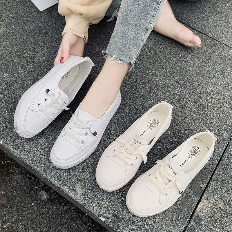 Summer New 2023 Trendy White Sneakers Personality Fashion Simple Casual Travel Women's Board Shoes