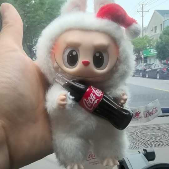 Labb Cola Third Generation Heartbeat Macaron Cola Series Vinyl Blind Box Plush Toy Trendy Handheld Blind Box L250820