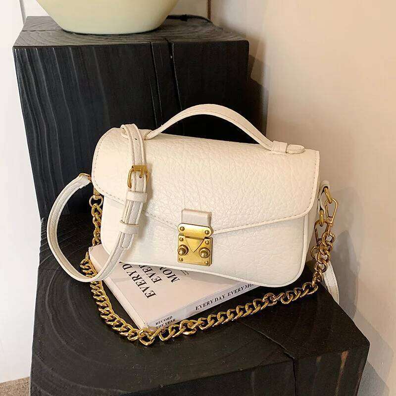 Handbag Brand Designer Women Shoulder Bags Lock Crossbody Messenger Excellent Purse Fashion Versatile Bag