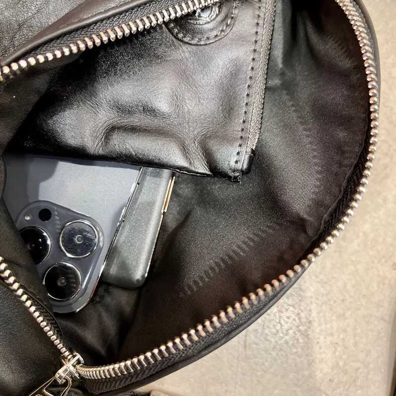 Natural Leather Crossbody Bags For Women Real Genuine Leather Shoulder Bag Vintage Solid Color Designer Female Travel Chest Bags Y250819