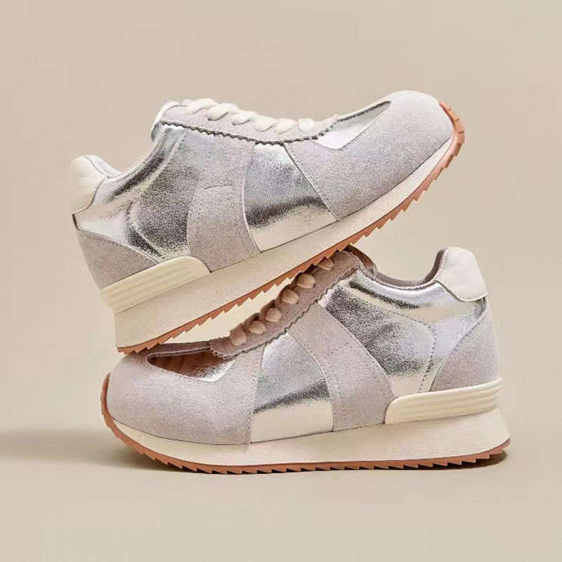 2025 Spring New Mickey Head Waffle for Women Comfortable Casual German Training Shoes Fashionable Stylish Height Increasing 7cm