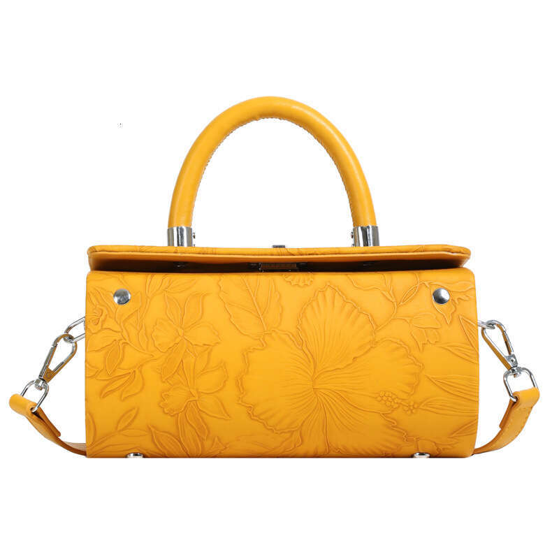 Women's Bags 2025 New Fashion Trend Designer Embossed Handbag Single Shoulder Bags Crossbody Hard Shell Box Bag