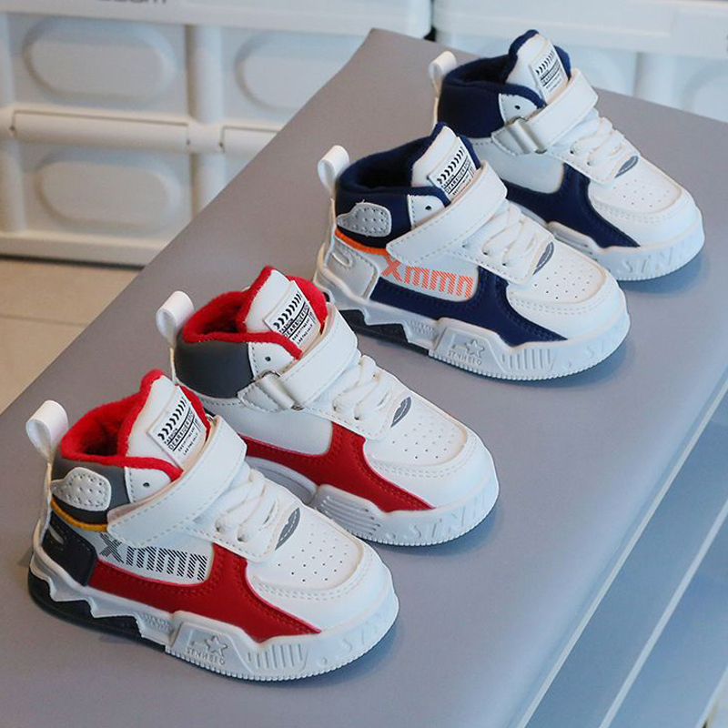 2025 Kids Sneakers Toddler Fashion Sport Boys Girls Running Leather Outdoor Walkfashion Kid Basketball Shoes Size 22 - 31 dh1922389