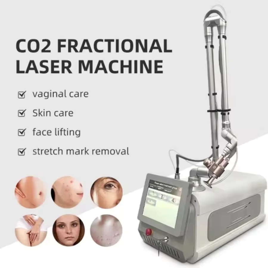 Fractional Laser Machine Professional Portable Co2 Device 4d Mini Skin Gestational Mark Treatment Device Salon