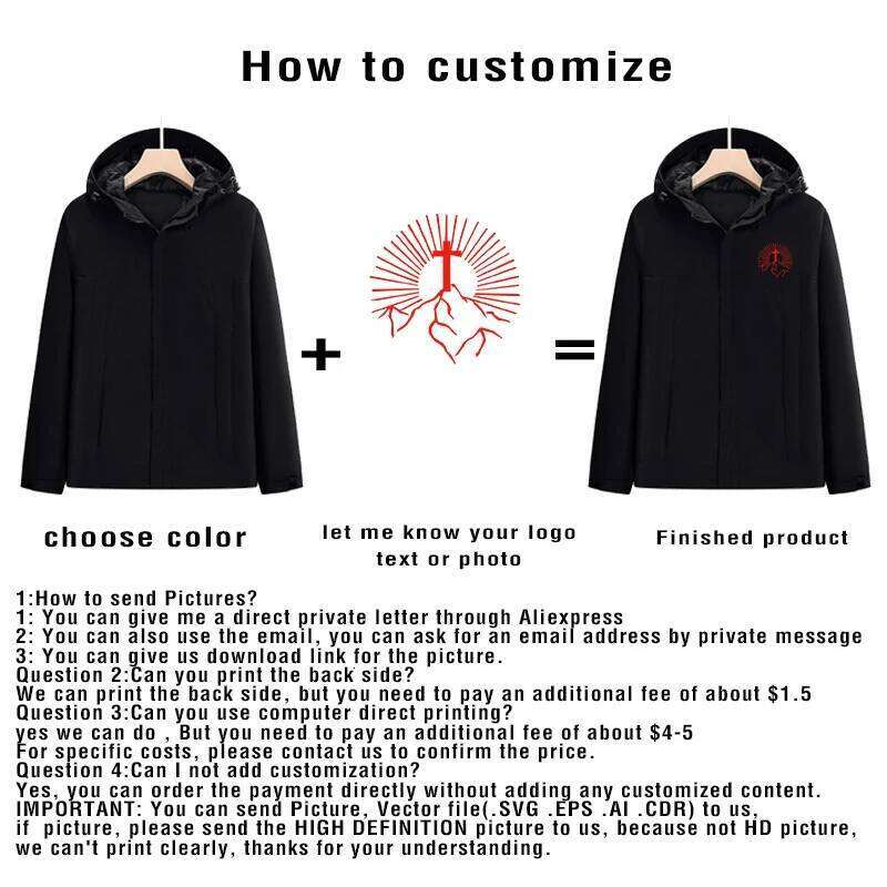 customized Graphene Parkas Puffer Thick Winter Jacket Men Hooded Cotton-padded Warm Coats Casual Outwear LS-C618