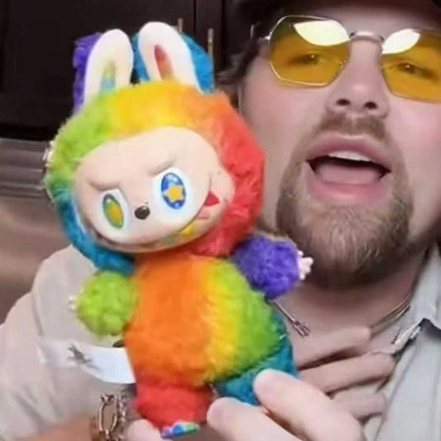 LABUB6.0 New High-Energy Series Vinyl Plush Blind Box Doll Sixth Generation Bubu L250820