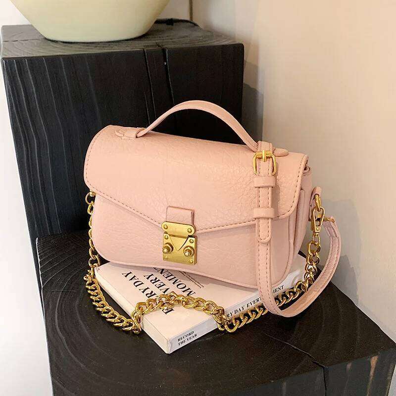Handbag Brand Designer Women Shoulder Bags Lock Crossbody Messenger Excellent Purse Fashion Versatile Bag