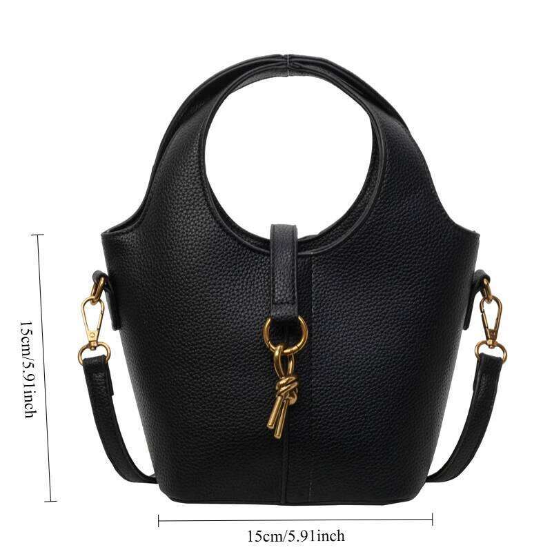 Minimalist Bucket Bag For Women High End Shoulder Crossbody Handbag Unique Kfashion Design