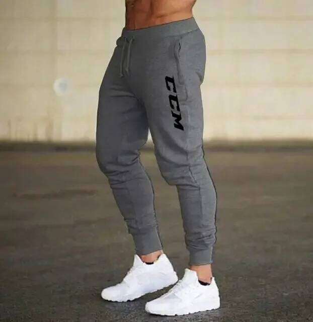2024 New Printed Autumn CCM Men/Women Running Pants Joggers Sweatpant Sport Casual Trousers Fiess Gym Breathable Pant