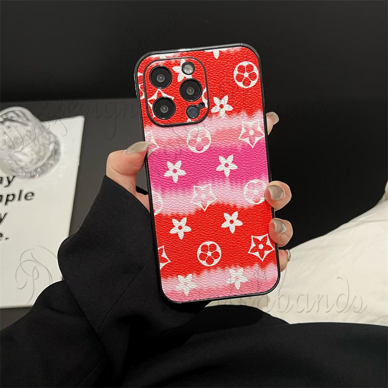 Fashion Designer Phone Cases for iPhone 17 Pro Max cases Summer fresh beach style case for 16 15 Plus 14 Pro 13 12 11 checkered square iPhone 15 Luxur