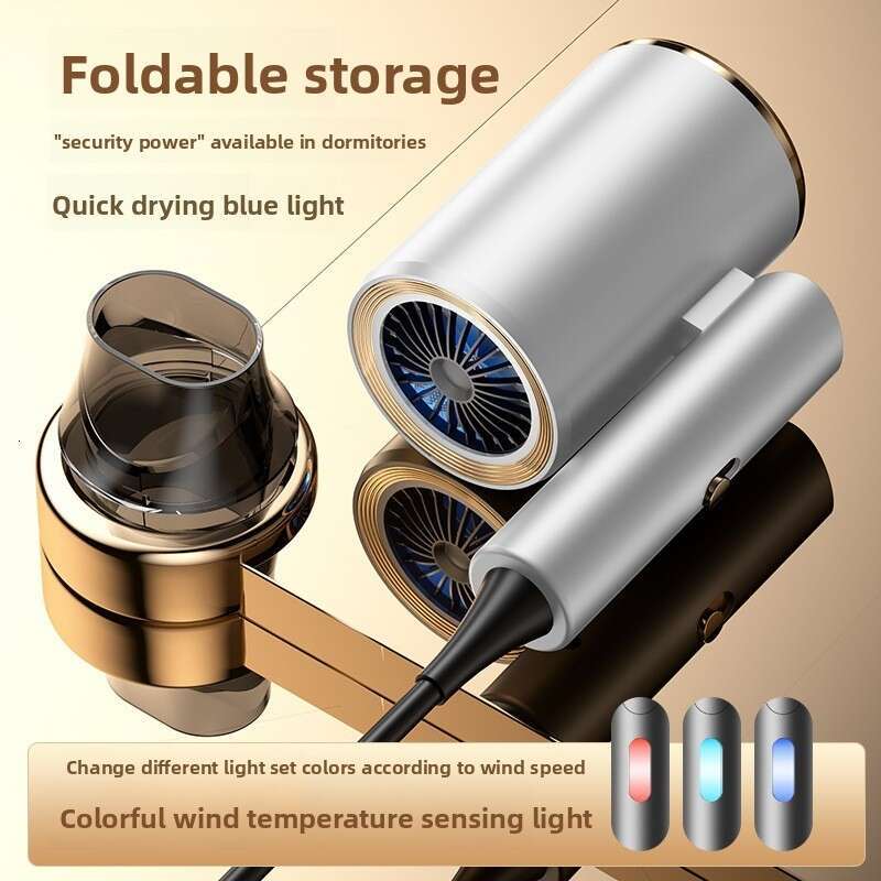 2025 New Foldable Hair Dryer Home Use, High Power, Quick-Dry, Suitable For Students' Dormitory