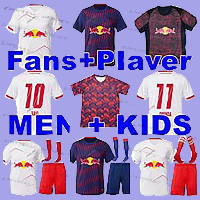 25 26 RB Leipzig soccer jerseys WENNER POULSEN FORSBERG 2024 2025 2026 Bundesliga SABITZER NKUNKU Szoboszlai camisetas de futbol men kids kit full set