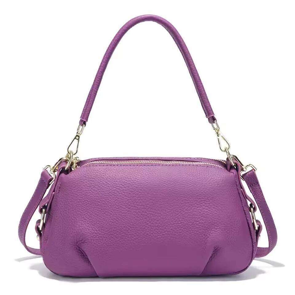 Designer Bags Casual Women's Genuine Bag High Quality Small Cowhide Pillow Handbag Female Shoulder Crossbody Ladies Leather Bags Luxury Bag