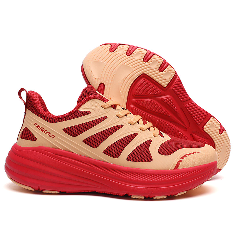 new free shipping designer Running Shoes high quality outdoor trainer shoes message Height Increasing classic sport shoes for woman and men black red 