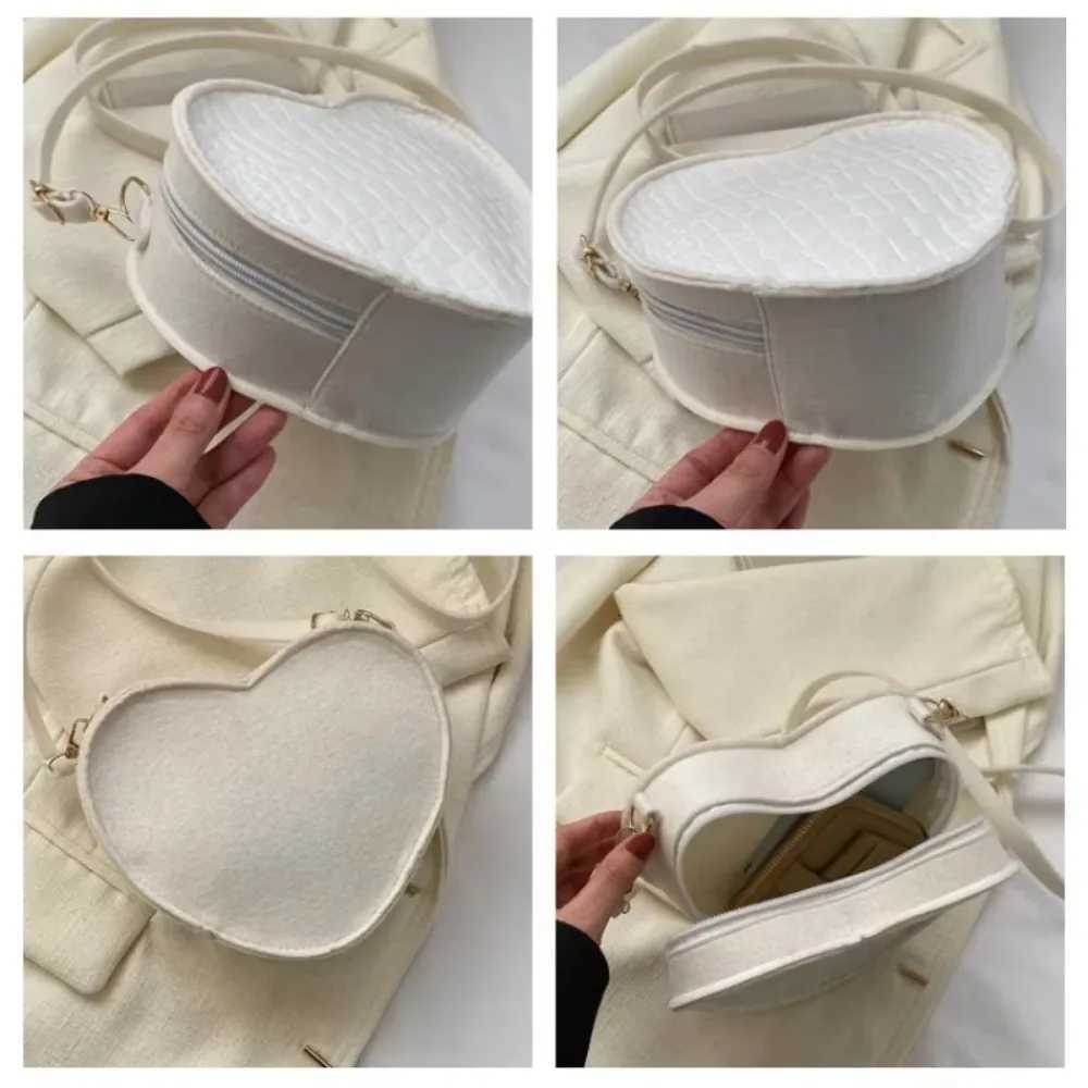 2023 Fashion Crossbody Bags for Women New Simple Single Shoulder Bag Casual Felt Love Handbag Womens Handbags Y250819