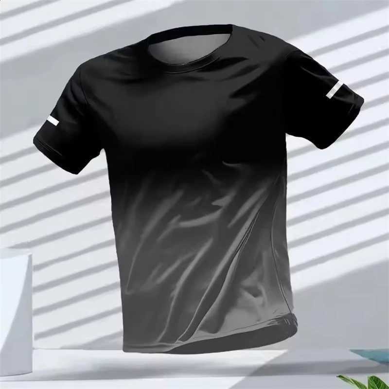 New 3D Hot-Selling Outdoor Running Sports BreaTHable QuiCK-Drying Fitness CloTHes Casual O NeCK T-Shirt GYM Y250819
