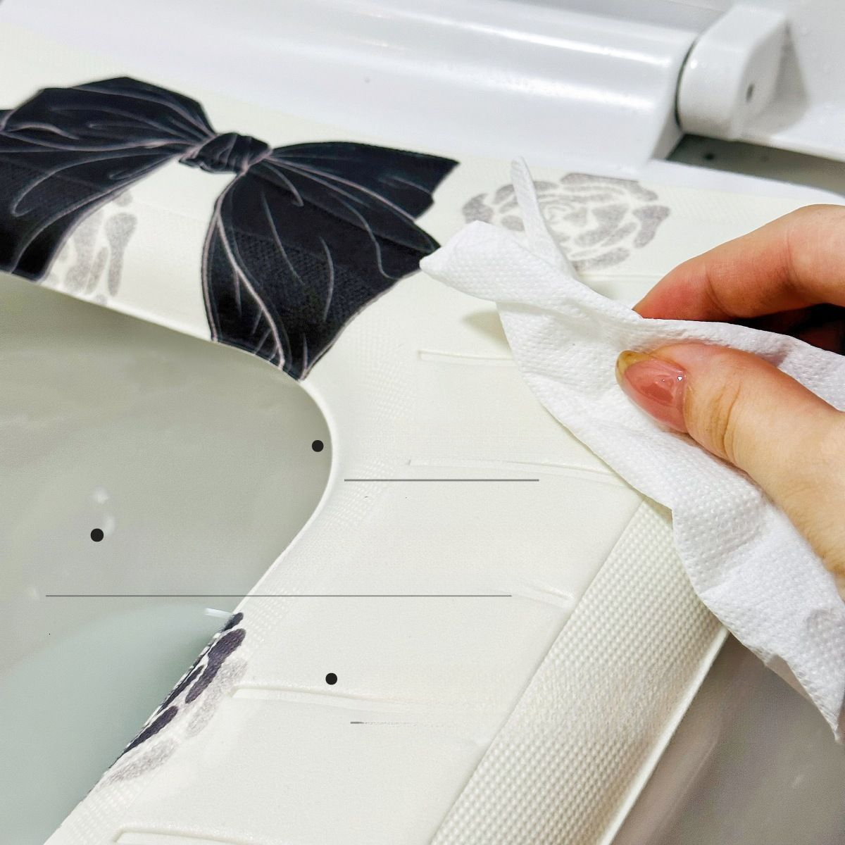 Waterproof Cushion No-Wash Household Ring All-Season Universal Seat Cover EVA Internet Celebrity design Toilet Sticker