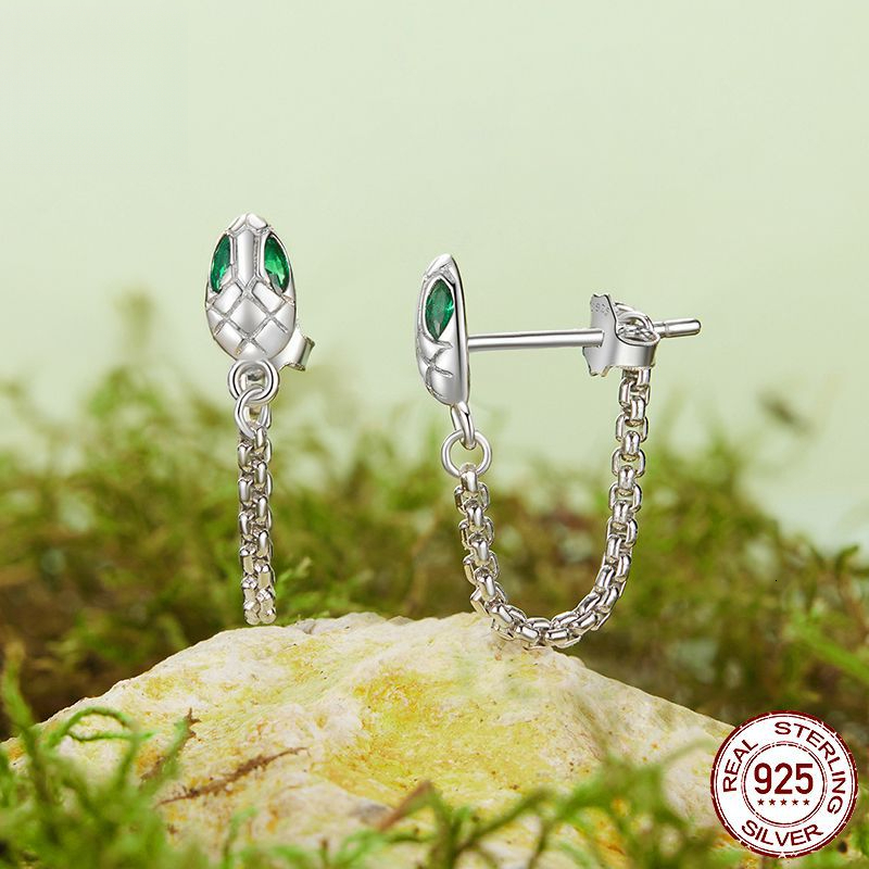 2025 New Designer Jewelry Collection For Women Including Sex Snake Earrings Necklaces And Rings S925 Sterling Silver Fashionable Earrings Necklaces An