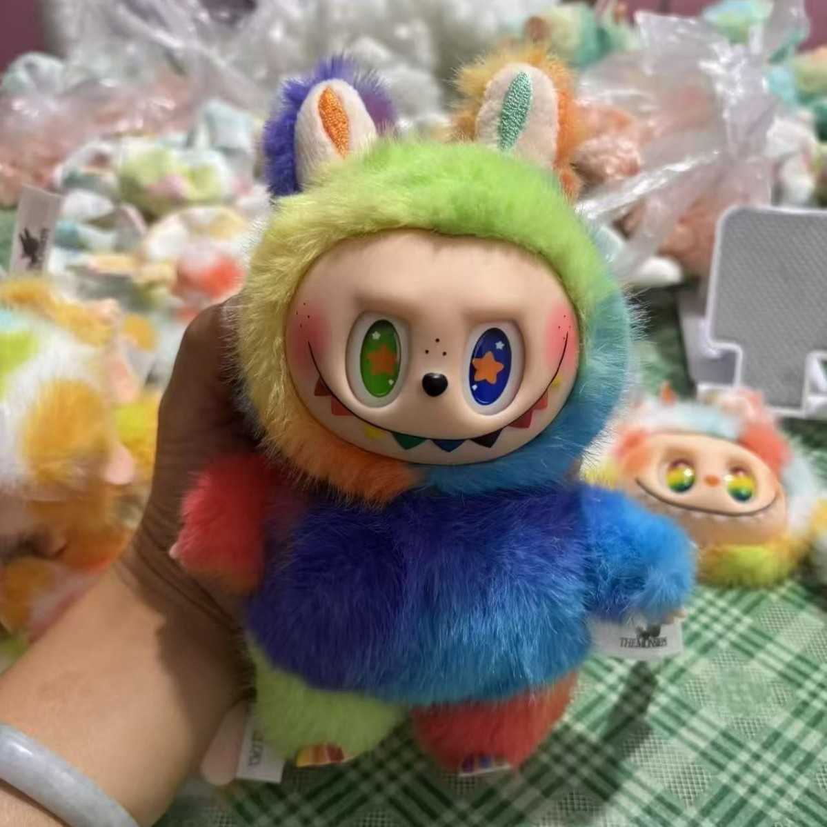 Bubble La Bubu Plush Doll Series 4 5 6 Blind Box Vinyl Doll Plush Toy Trendy Hand Figure Toy L250820