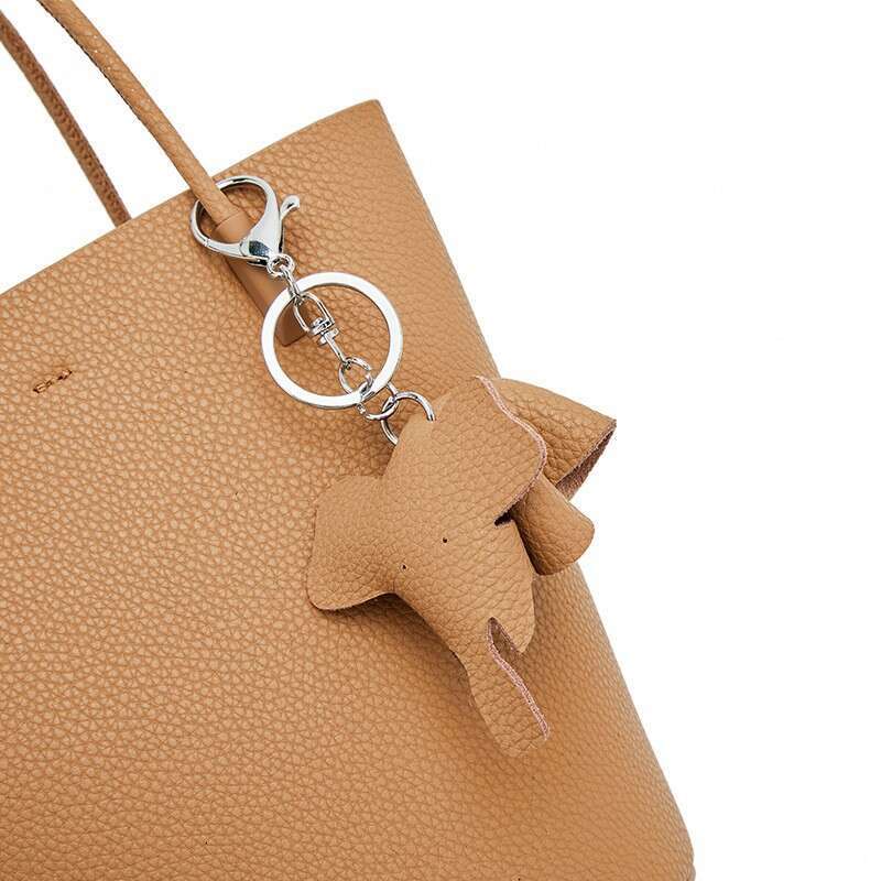 New Fashion Simple Handbag Single Shoulder Bucket Korean Style Cowhide Crossbody Genuine Leather Women's Bag designer bag B5