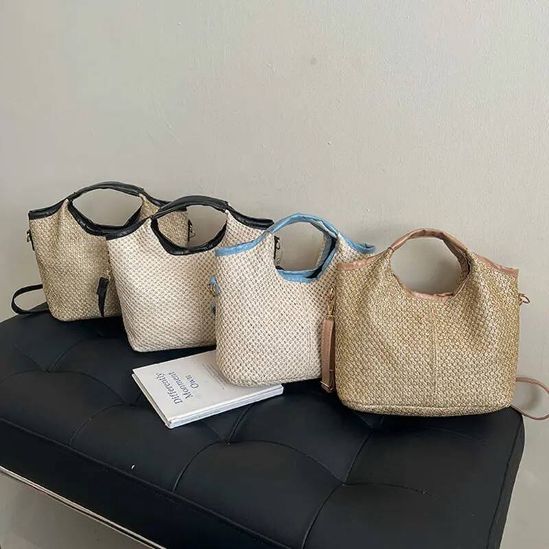 Autumn New Women s Crossbody Bag Fashion Straw Handbag Women s Shoulder Bag Commuting Leisure Travel Crossbody Bag Autumn New Designer Bag