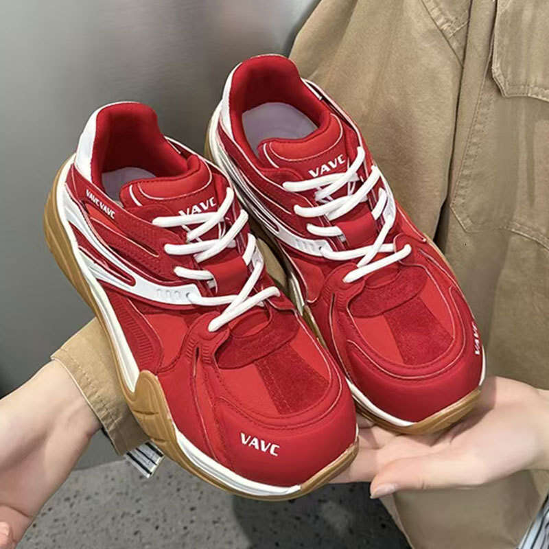 Celebrity Style Casual Thick-Soled De Xun Height-Increasing Breathable Loafers Trendy Versatile Summer Autumn Fashion Forrest Gump Shoes