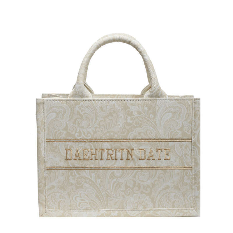 Korean Style Designer Trendy Handheld Tote for Women 2025 New Fashion Casual Large Bags Capacity Shoulder High-end Feel Women's Bag