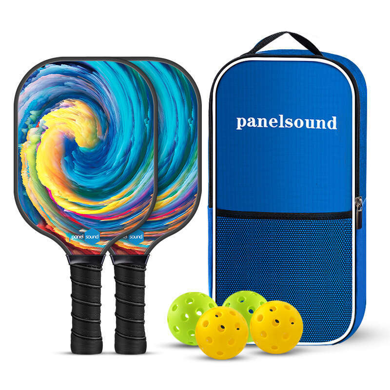 Paisheng Fiberglass Pickleball Racket Set Indoor Outdoor Student Sports Gift