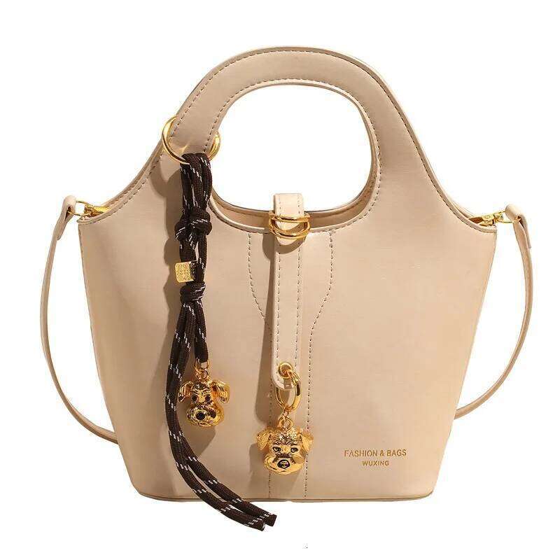 New Fashionable Handbag With Niche Design High End Water Bucket Bag Women S Korean Version Single Shoulder Crossbody Bag