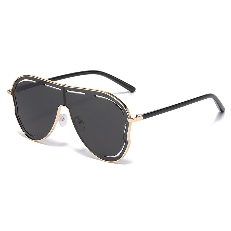 Fashionable Dollger Giant Round Sunglasses with UV Protection for All Genders