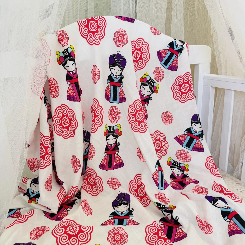 2025 Organic Cotton Styles Swaddle Blanket Customize ns Paris Swaddle 250820