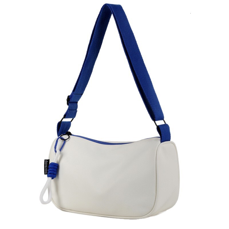 2025 autumn waterproof Oxford cloth women's dumpling bag large capacity lightweight crossbody bag niche design sports and leisure bag women'