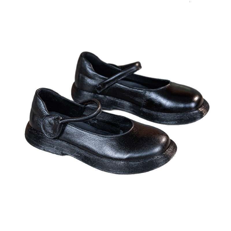 Genuine Soft Sole Mom with Dress Breathable Single Comfortable Versatile Middle-aged and Elderly Women's Leather Shoes 2025 Summer Autumn New Sty