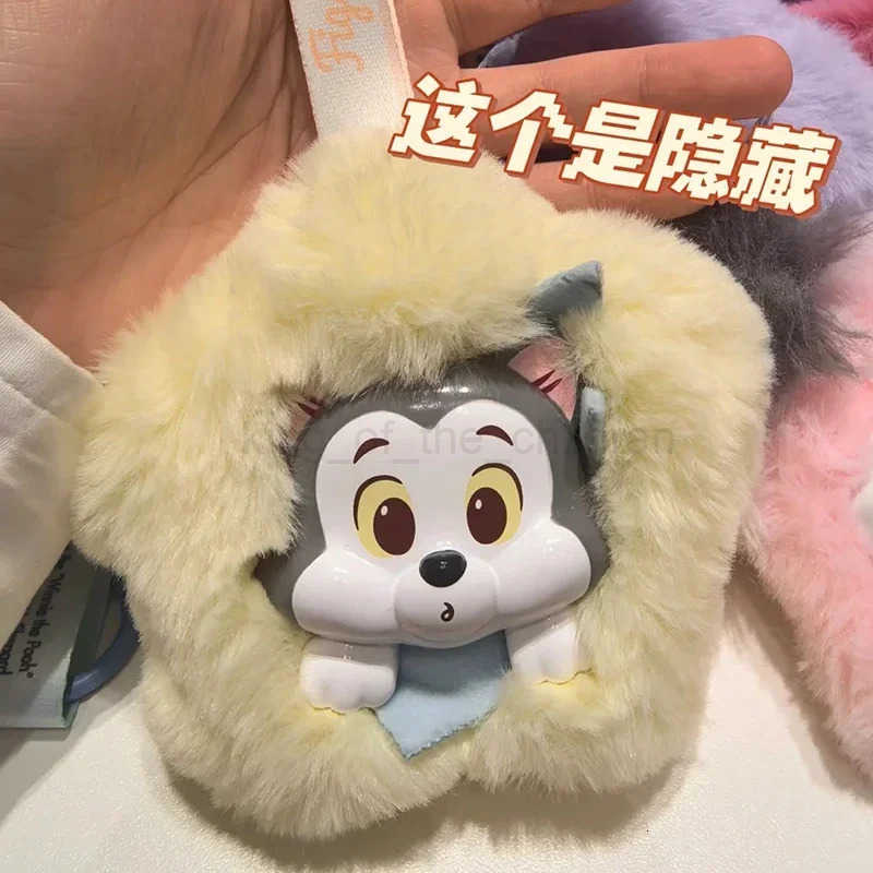 Disney MINISO Hairy Season Series Flowers Lie Prone Blind Box Lotso Aristocats Lotso Dumbo Anime Figure Doll Pendant Girl Surprise Gift W250820