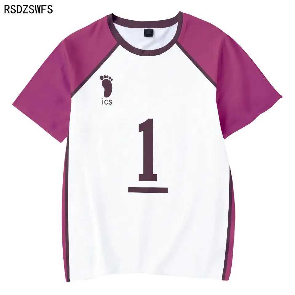 Haikyu!! 3D Tshirt Adult COOL Manga Streetwear New Fashion Cool Tees Short Sleeve Outwear O Neck T Shirt Women Men Y250819